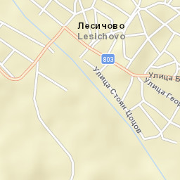 Lesichovo Street Map