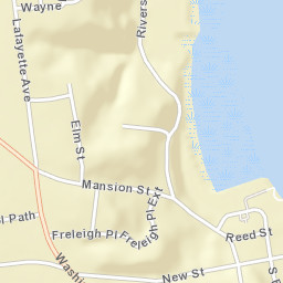 Coxsackie New York Street Map