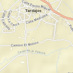 Tardajos Street Map