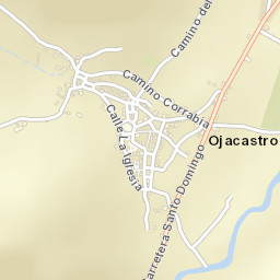 Ojacastro Street Map