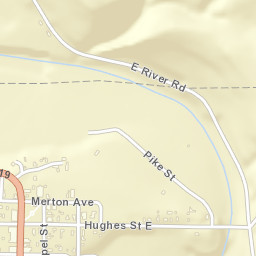 Belfast New York Street Map