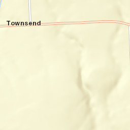 Townsend New York Street Map