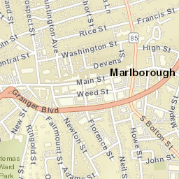 Marlborough Street Map