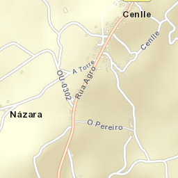 Cenlle Street Map