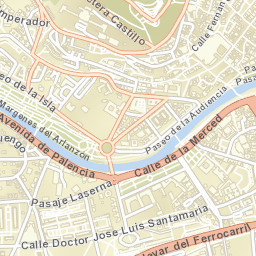 Provincia de Burgos Street Map
