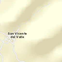 San Vicente del Valle Street Map