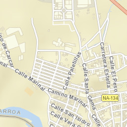 San Adrián Street Map