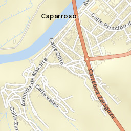 Caparroso Street Map