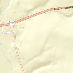 Triangle New York Street Map