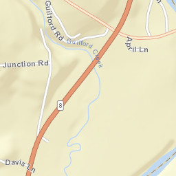 East Guilford New York Street Map