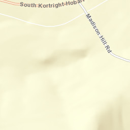 South Kortright New York Street Map