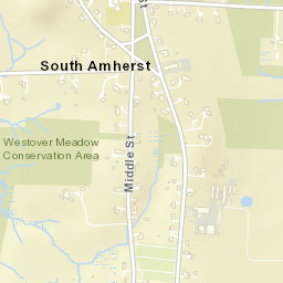 South Amherst Street Map