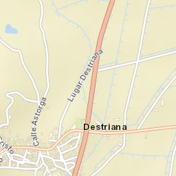 Destriana Street Map