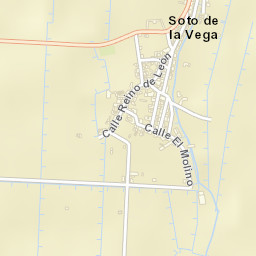 Soto de la Vega Street Map