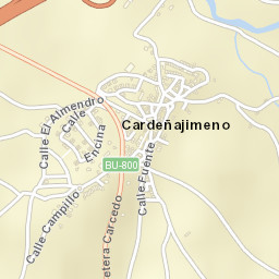 Cardeñajimeno Street Map