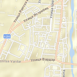 Obshtina Samokov Street Map