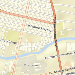 Köneürgench Street Map