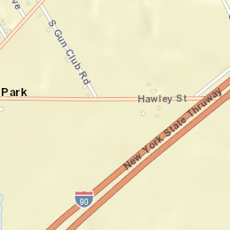 Forest Park New York Street Map