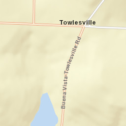 Towlesville New York Street Map