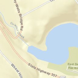 East Sidney New York Street Map