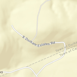 South Durham New York Street Map