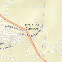 Grajal de Campos Street Map