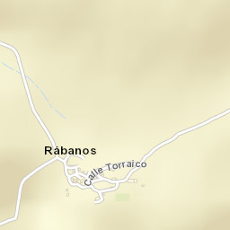 Rábanos Street Map