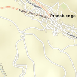 Pradoluengo Street Map