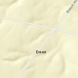 Dean New York Street Map