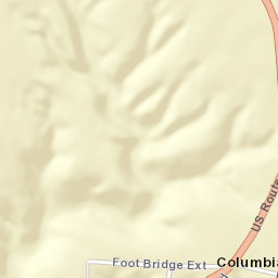 Columbiaville New York Street Map