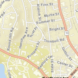 Northampton Street Map