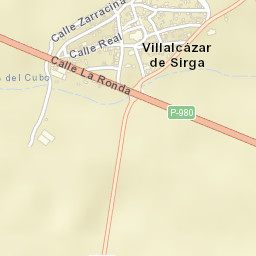 Villalcázar de Sirga Street Map