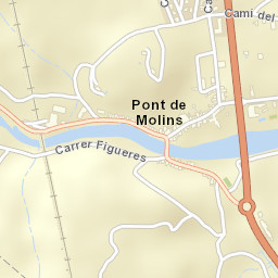 Pont de Molins Street Map