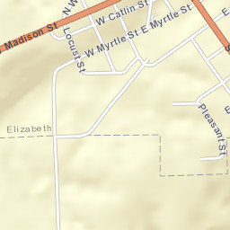 Main Street, Elizabeth, IL 61028, USA Street Map