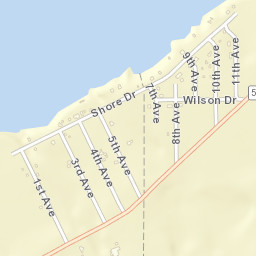 Shore Haven New York Street Map