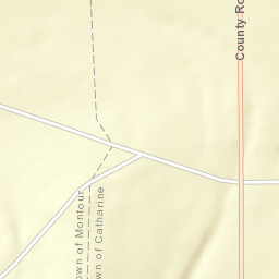 Catharine New York Street Map