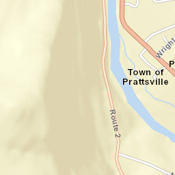 Prattsville New York Street Map