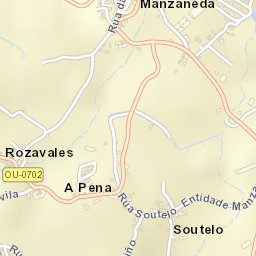 Manzaneda Street Map