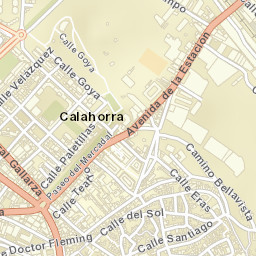 Calahorra Street Map