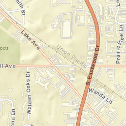 710-760 South Eastwood Drive, Woodstock Street Map