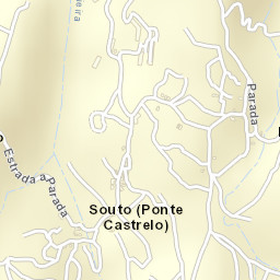 Castrelo de Miño Street Map