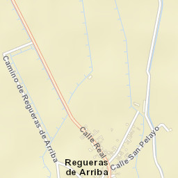 Regueras de Arriba Street Map