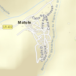 Matute Street Map