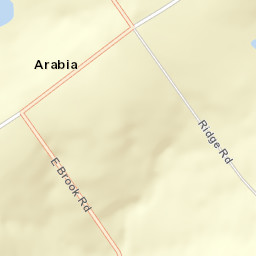 Arabia New York Street Map