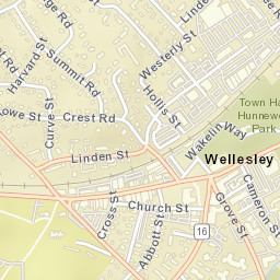 Wellesley Street Map