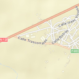 Cervatos de la Cueza Street Map