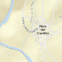 Itero del Castillo Street Map