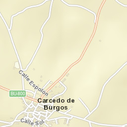 Carcedo de Burgos Street Map