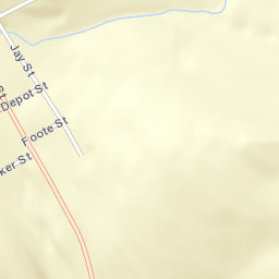 Sidney Center New York Street Map