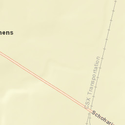 West Athens New York Street Map